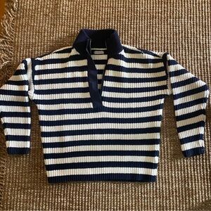 Outerknown 100% cotton zip sweater XL